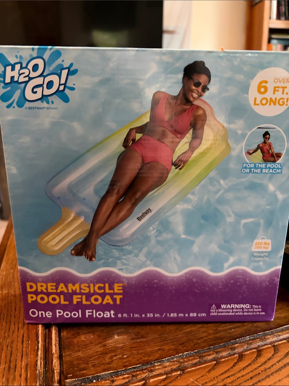 Dreamsicle Inflatable Pool Float - Multicolor - Picture 3 of 6